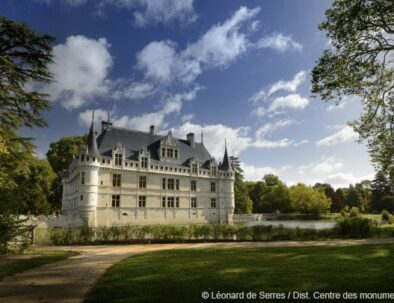 proche de Chaumont sur Loire, le château de Azay le Rideau